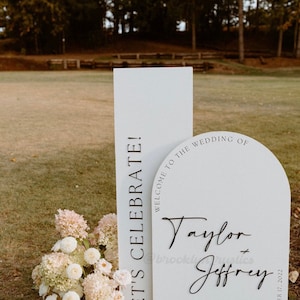 Wedding Welcome Sign • Wedding Sign • Neutral Wedding Sign • Modern Wedding Sign • Wedding Decorations • Wedding Day Signage
