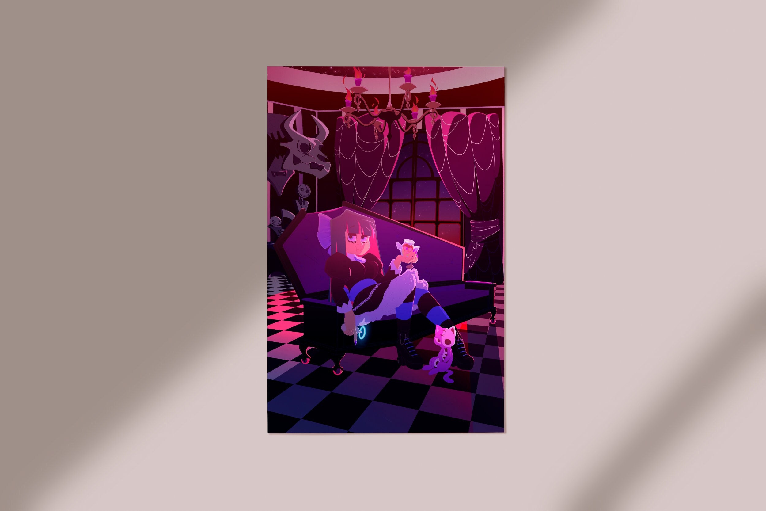 Panty and Stocking Card - Etsy Panty and Stocking Card - Etsy
