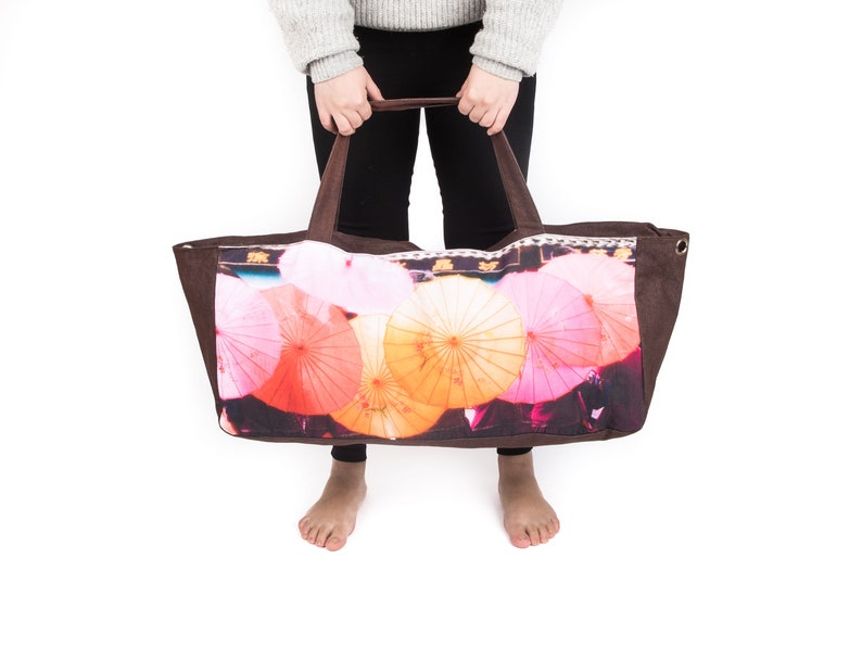 Sports bag yoga bag for yoga mat colorful travel bag yoga mat bag PhotoMyVision