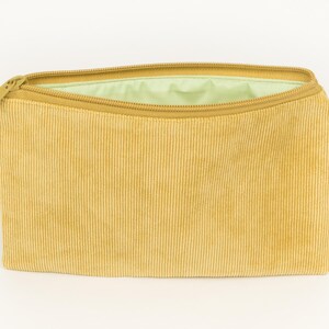 Corduroy Toiletry Bag XXL – Cosmetic bag with inner compartments & water-repellent lining, in 4 sizes and many colors, hangable image 17
