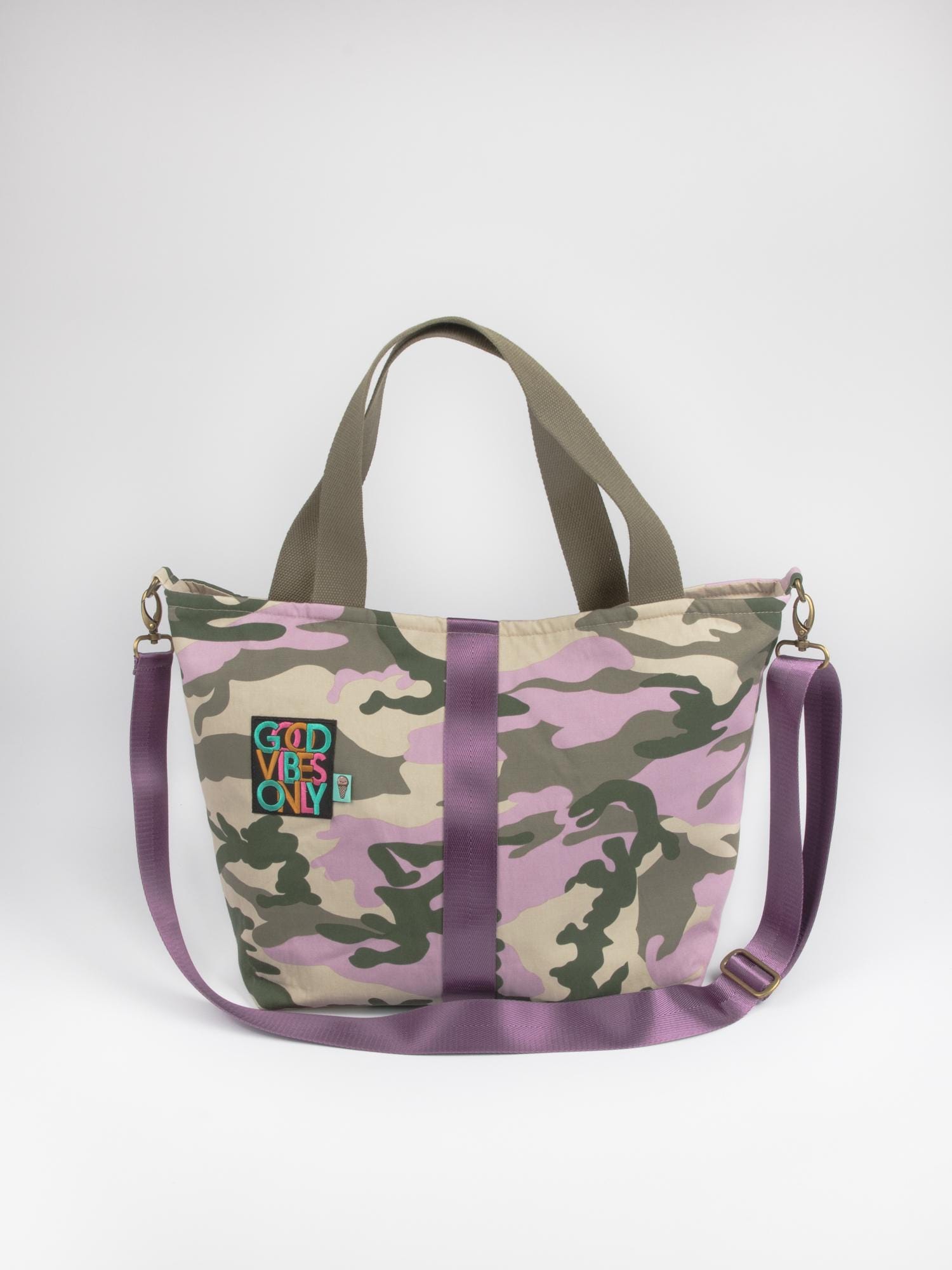 BAPE FOREST CAMO SHOULDER TOTE BAG BAIGE Bape womens tote bags - Gem