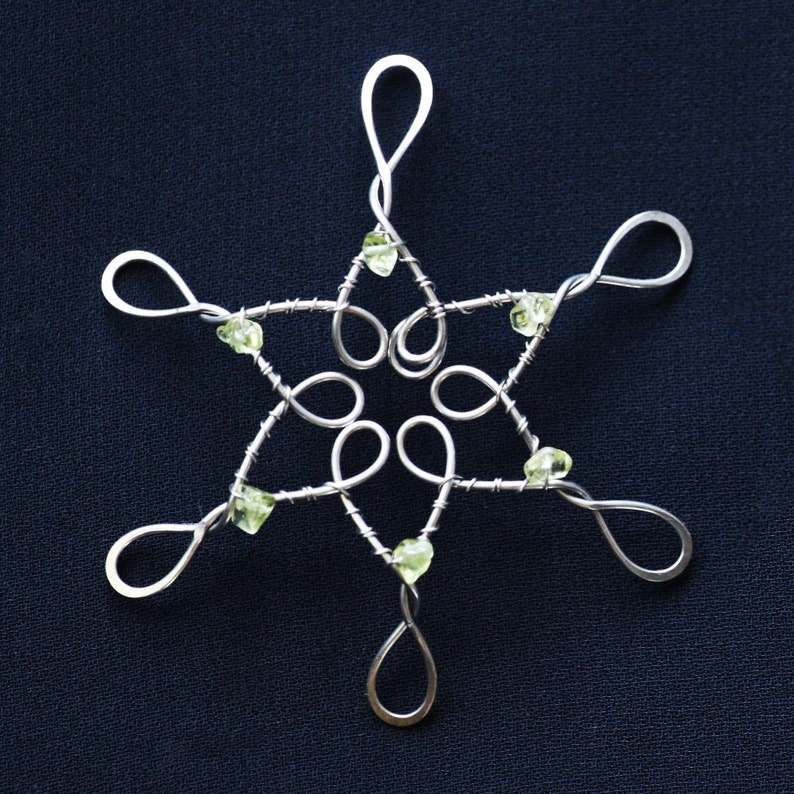 Olivine Nipple Flakes Non Piercing Intimate Jewelry set of 2 pcs.