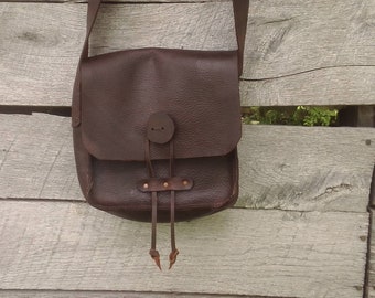BUSHCRAFT-TINDER POSSIBLES POUCH 3 Colours Real Leather Wear-Reenactment-Gaming