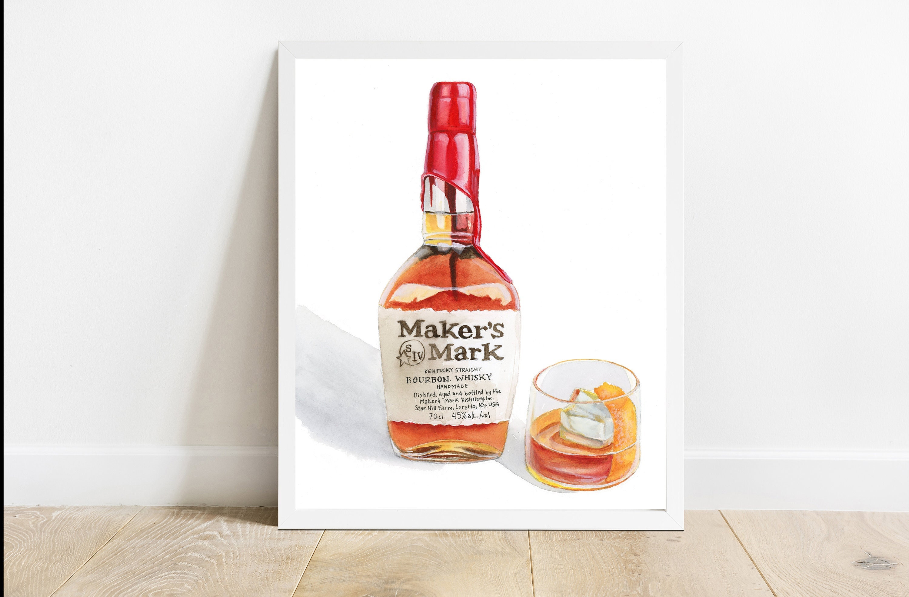 Makers Mark Poster - Etsy