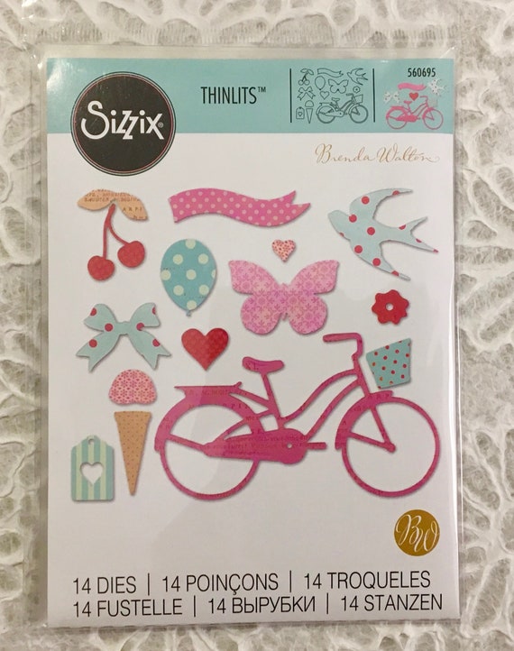 100 x MIXED COLOURED SIZZIX DIE-CUT BANNERS FREE FIRST CLASS POSTAGE