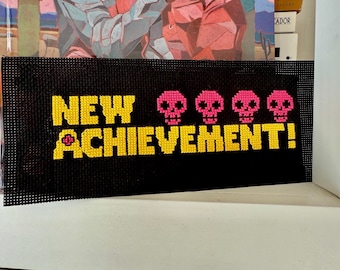 New Achievement | Bookmark cross stitch PATTERN