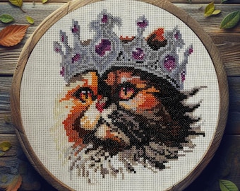 Princess Donut Epic Portrait | CROSS STITCH PATTERN
