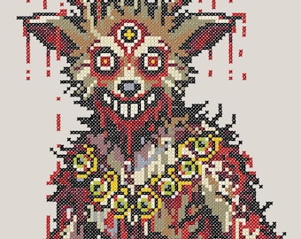 Harvest | folk horror cross stitch PATTERN