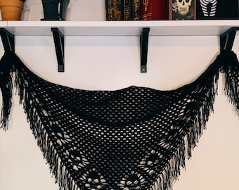 CUSTOM Día de los Muertos Shawl