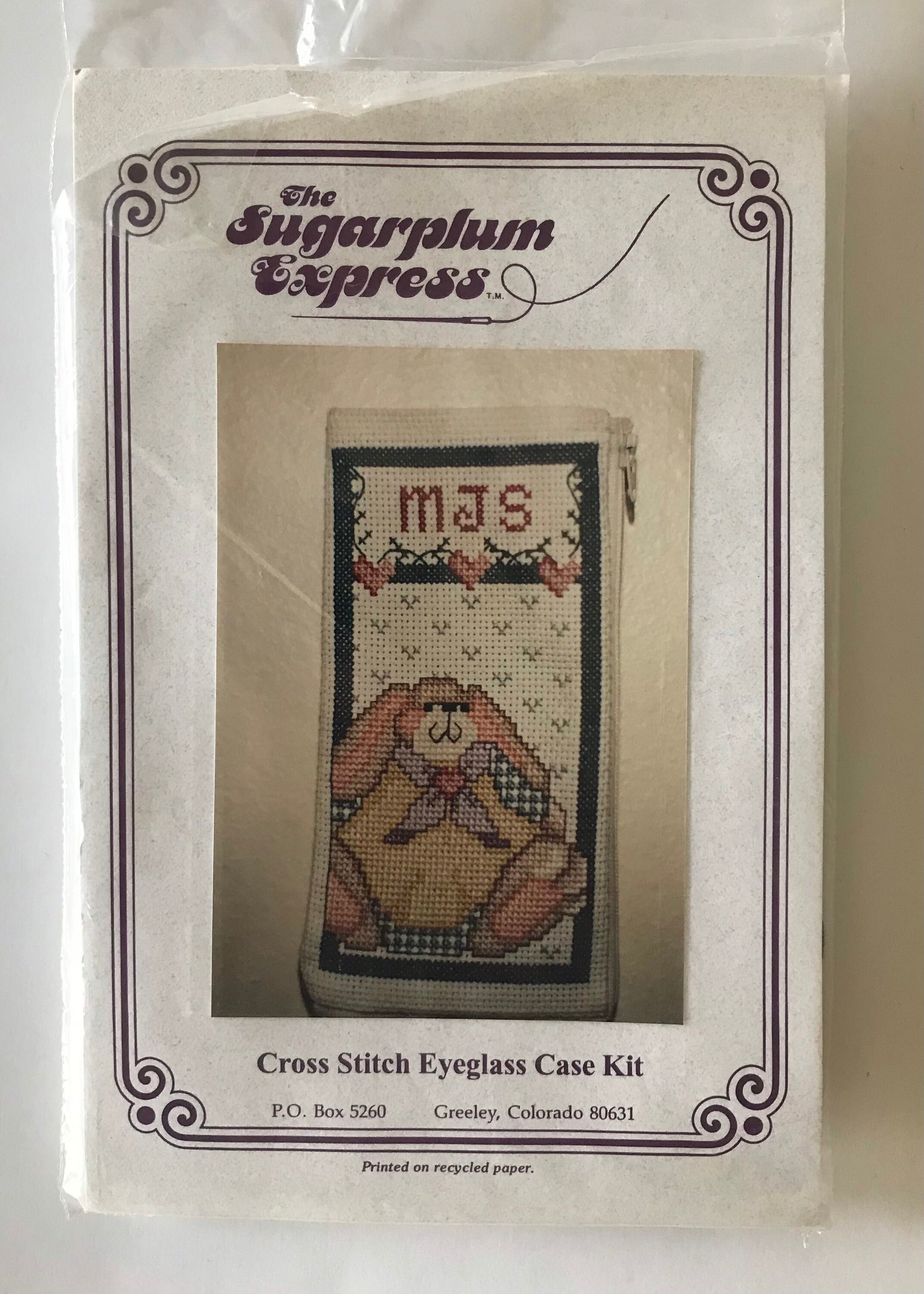Vintage embroidery kit for an eyeglass case monogrammed by  etsy Vintage embroidery kit for an eyeglass case monogrammed by  etsy