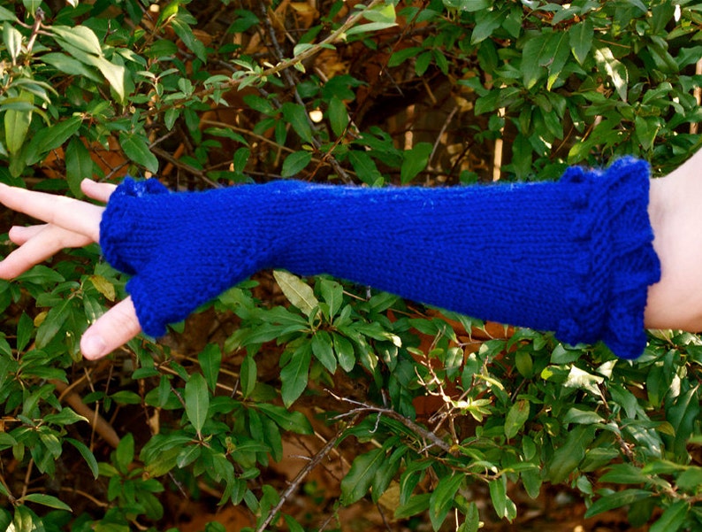 Rosetta Armwarmers Knitting Pattern PDF digital document download how to instructions fiber craft diy knit image 4