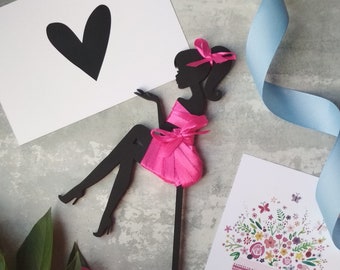 Download Girl silhouette | Etsy