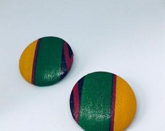 Pride - Extra Large Buttons Earrings