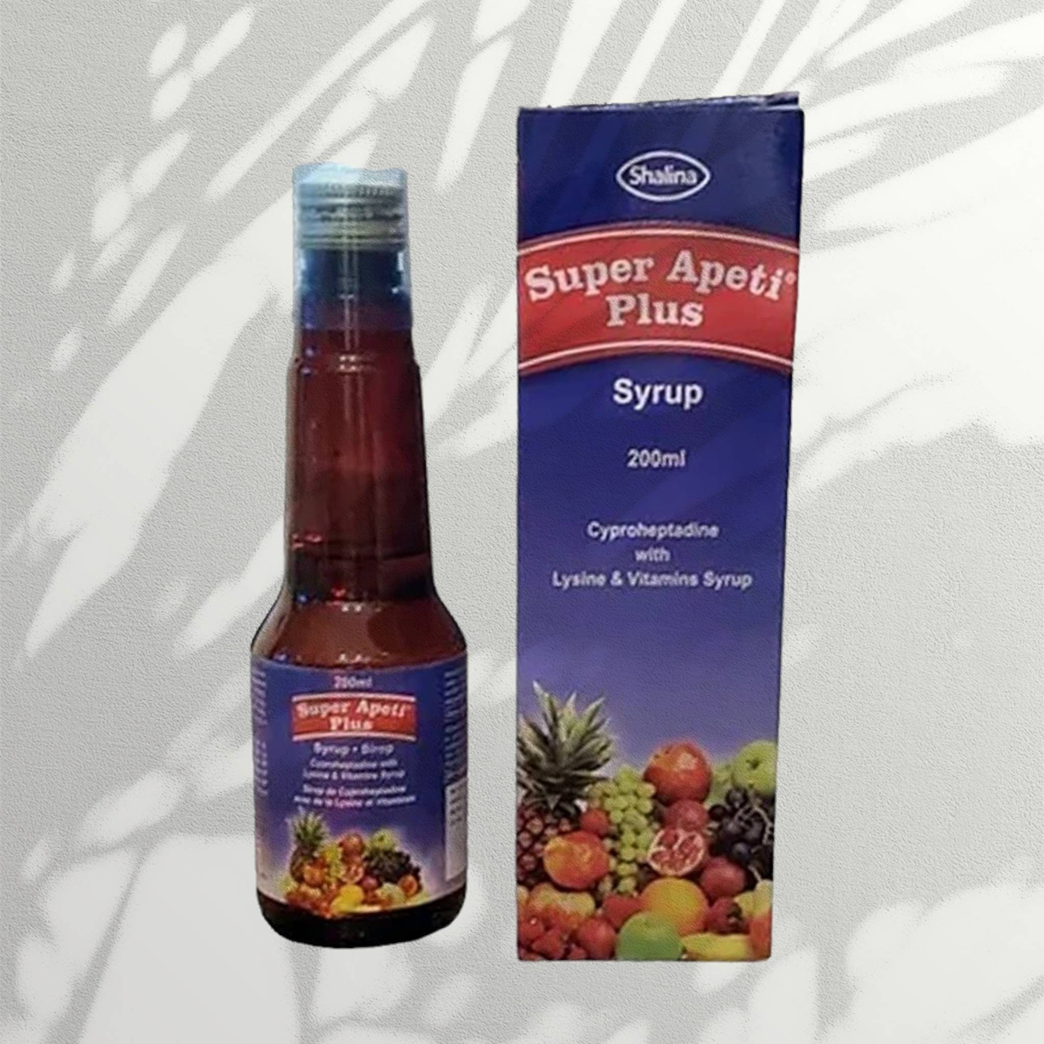 2pk weight gain syrup 200ml July 2023 expiration super apeti 200 ml