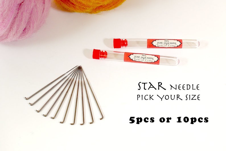 Star Felting Needles 36G or 38G High Quality | Etsy