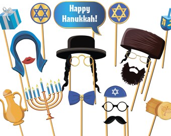 hanukkah props etsy