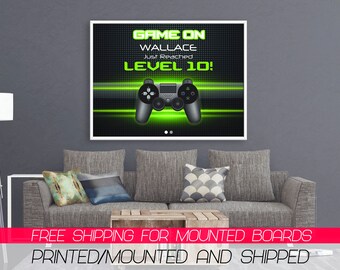 Video Game Banner Etsy