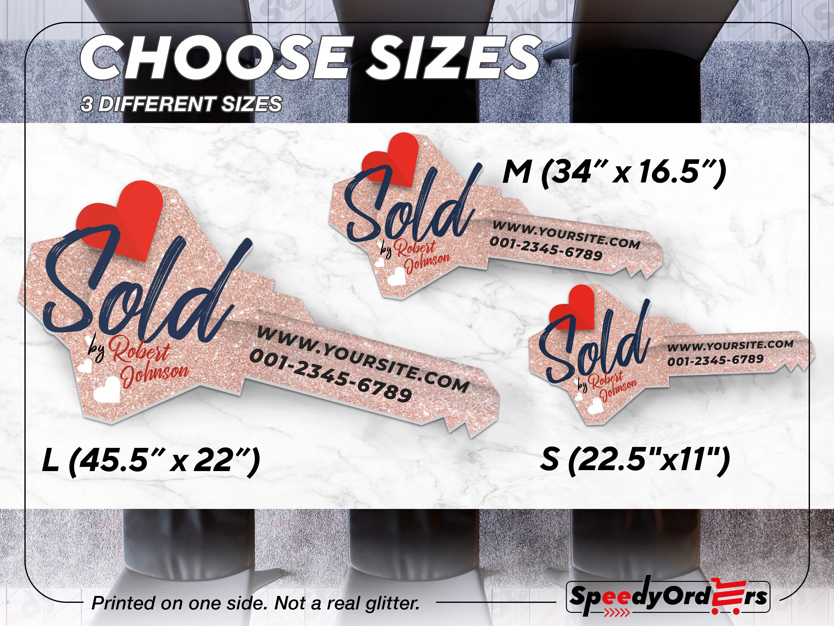 Sold Key Sign Vector Realtor Key Sign, Custom Sold Key Sign Real Estate, Sold Sign for ...