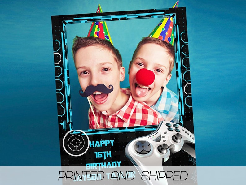Video Game Gaming Console Kids Birthday Party Gathering Photo Booth Cutout Prop; 1001191