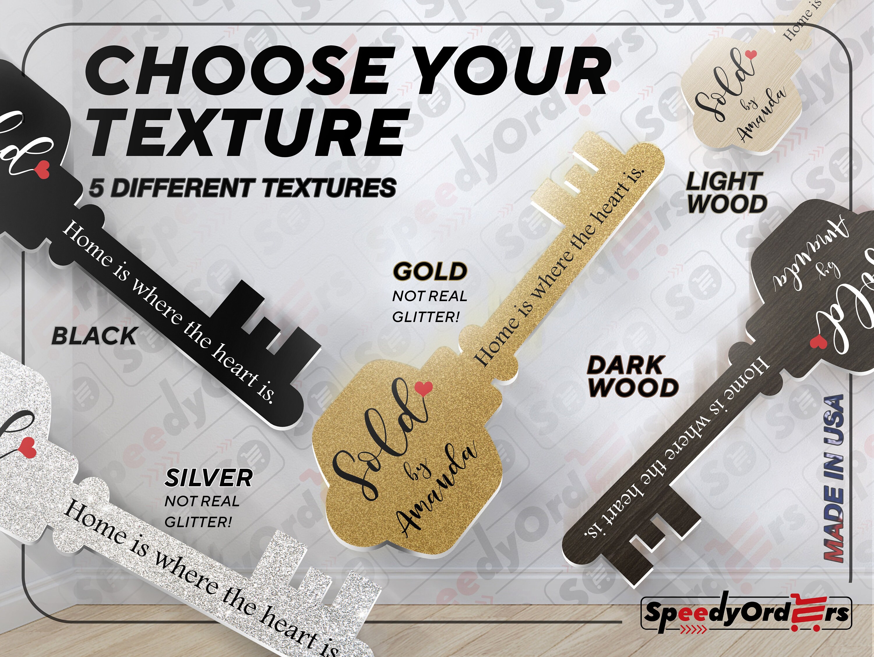 Custom Realtor Key Photo Prop Real Estate Key Photo Cut Out Etsy