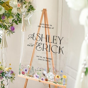 Wildflowers Wedding Welcome Sign, Wildflower Wedding Sign, Floral Wedding Sign, Arched Wildflowers Wedding Sign, Wedding Decorations