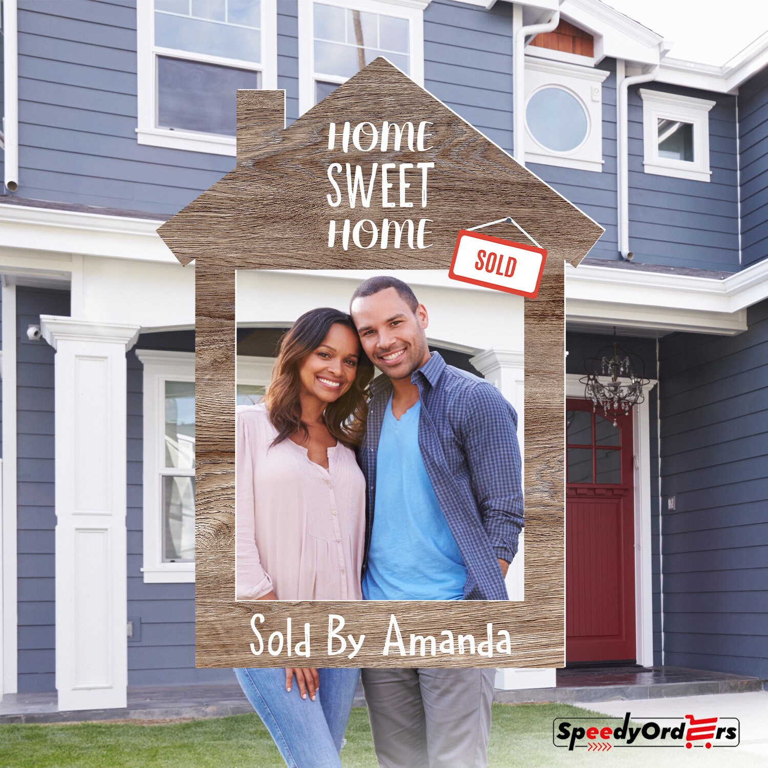 House Shape Real Estate Photobooth Prop House Photobooth Etsy