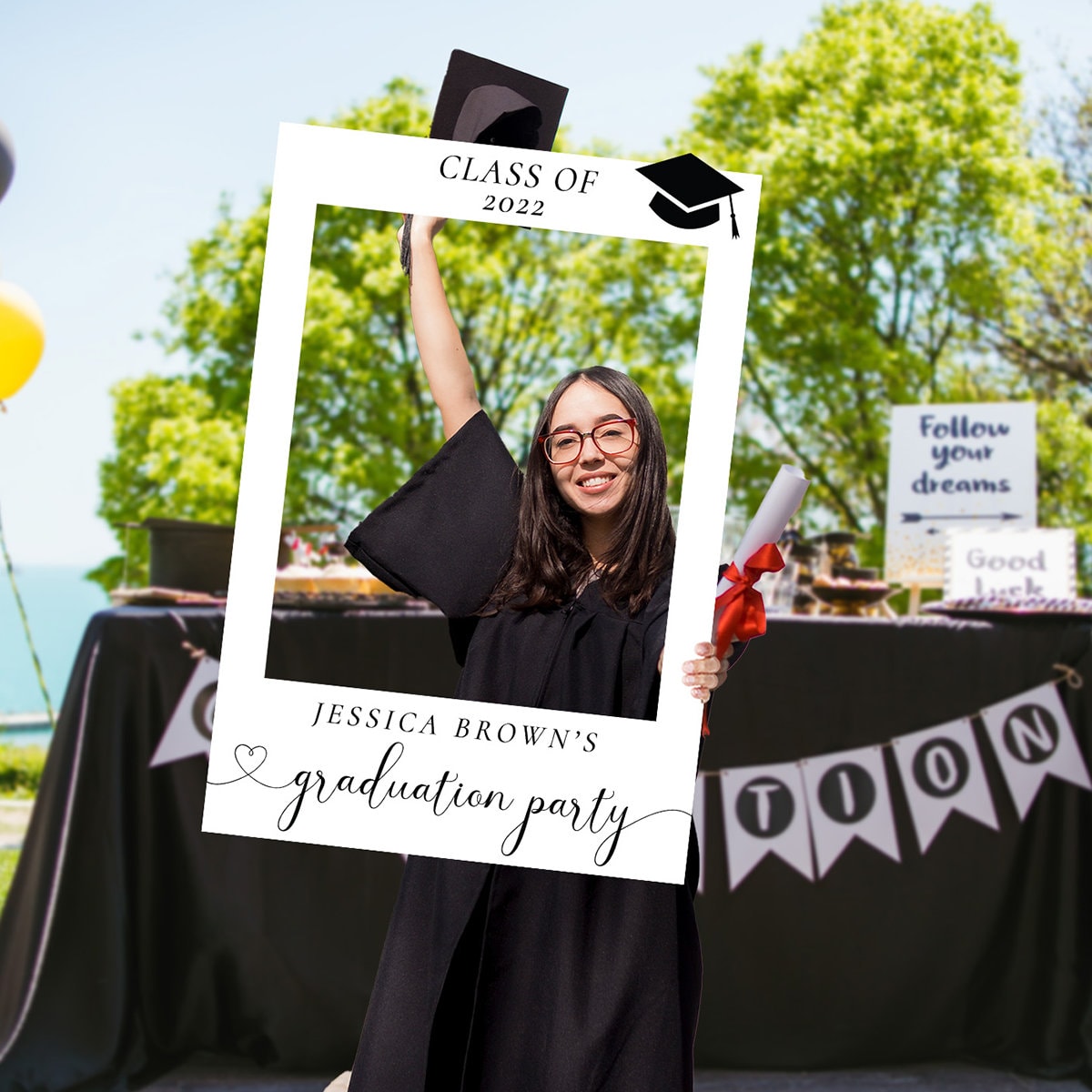 Polaroid Photo Prop for Graduation