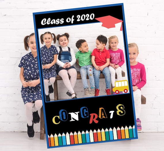Preschool Graduation Party Photo Booth Prop Frame Class Of Etsy Preschool Graduation Party Photo Booth Prop Frame Class Of Etsy