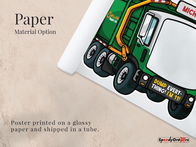 Trash Picture Frame Custom Garbage Truck Photo Booth Frame, Personalized Party Prop - Etsy