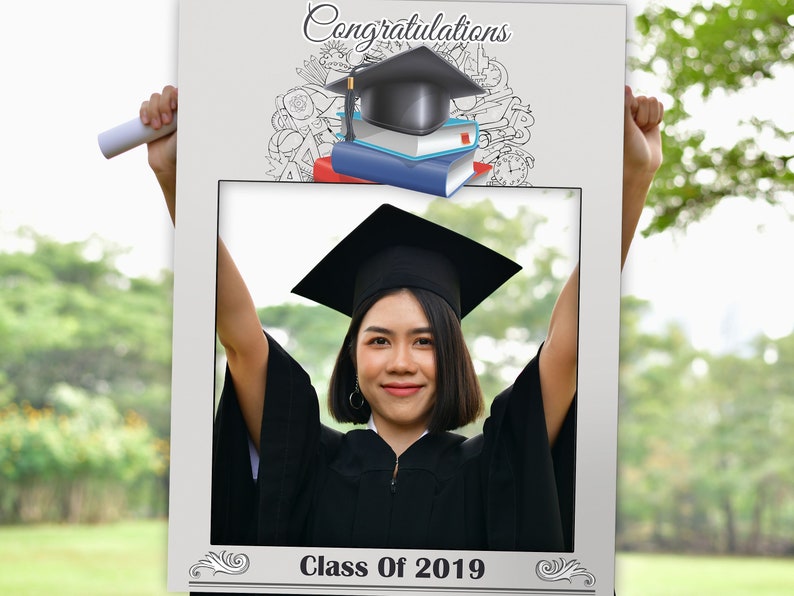Graduation Congratulations Photo Booth Frame Image 0