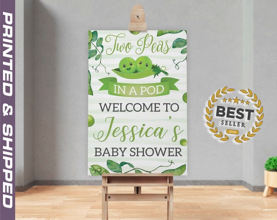 two peas in a pod baby shower