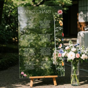 Custom Wedding Seating Chart, Seating Arrangement Board, Seating Chart For Wedding Reception, Wedding Decorations