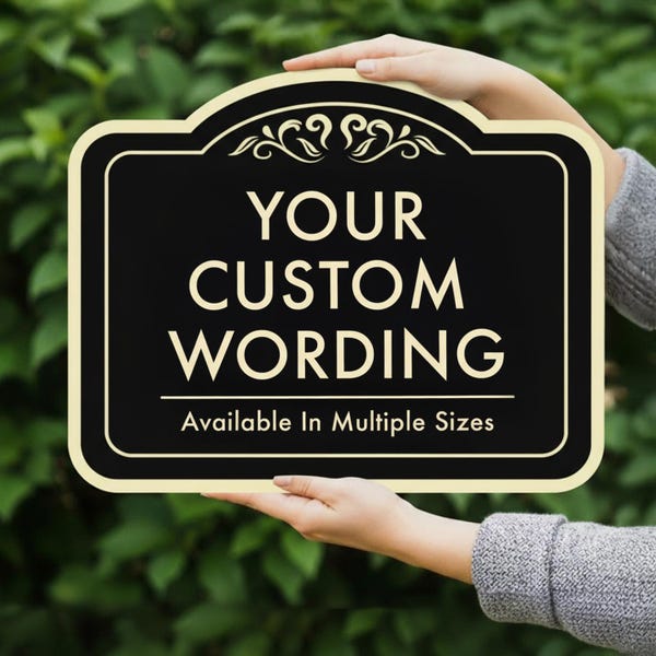 Personalizable Sign Personalized Sign - Etsy