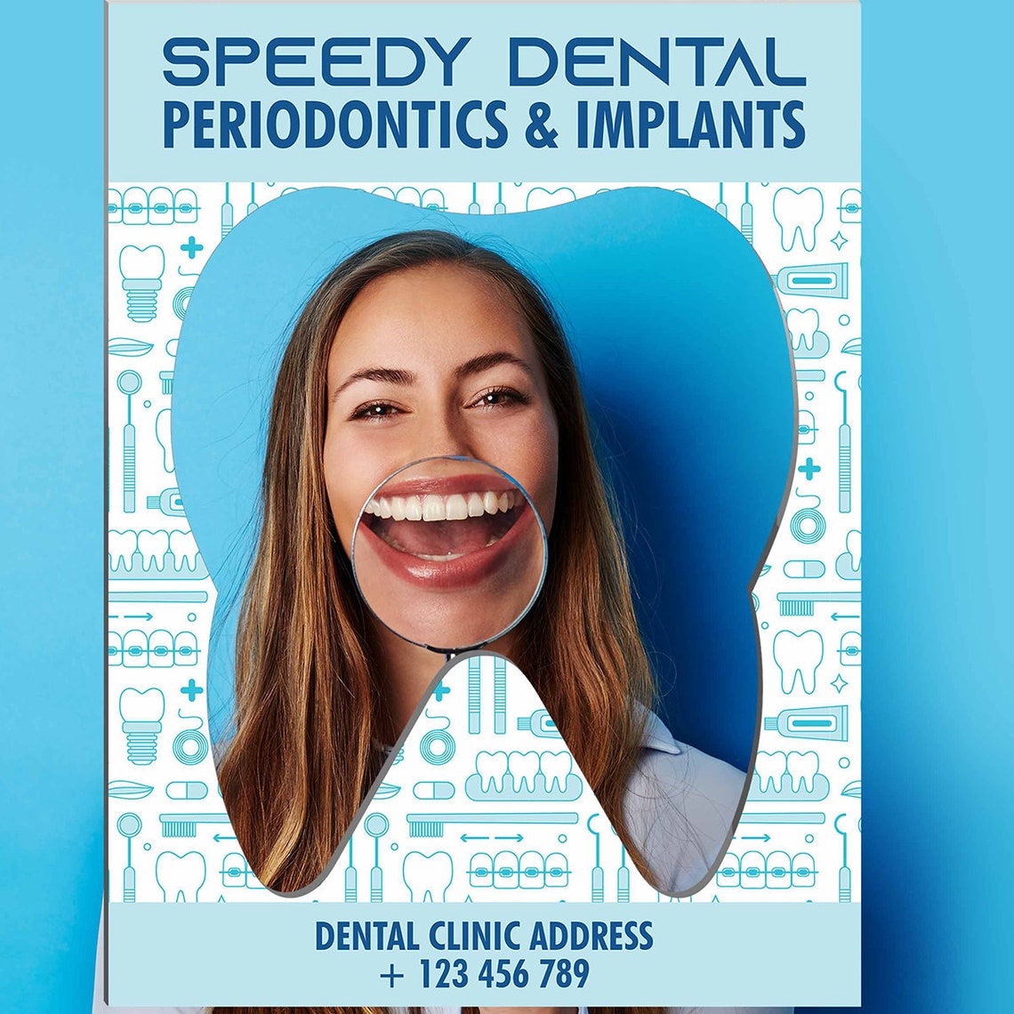 Dentist Photo Booth Frame, Dental Tooth Photo Prop, Dental Customer ...