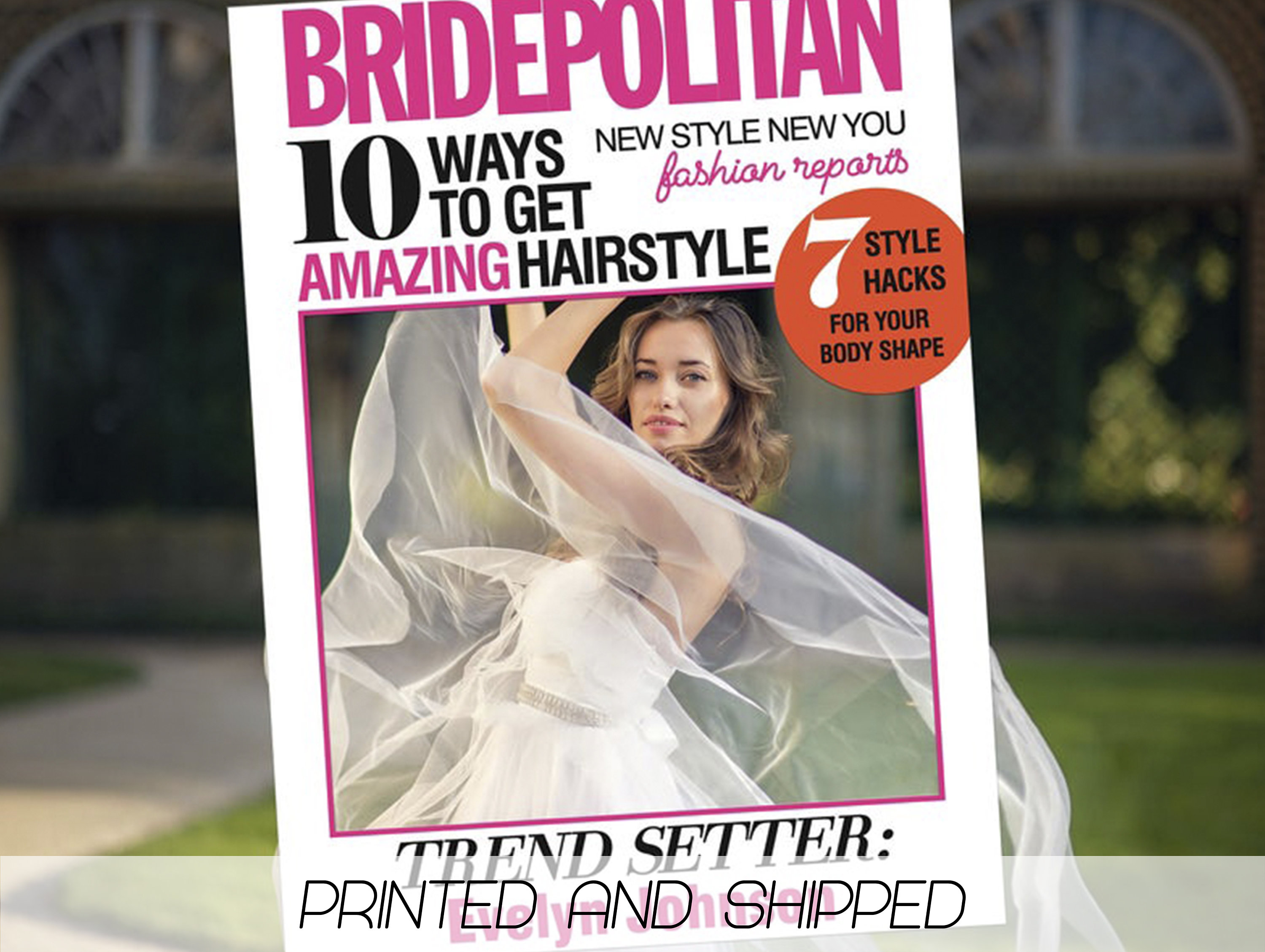 Magazine Cover Photo Booth Frame Magazine Photo Booth Props Etsy