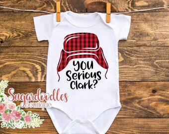 you serious clark onesie