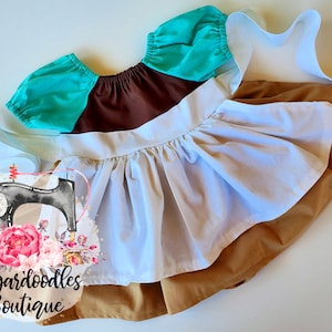 Inspired Cinderella Maid Dress-Cinderella Inspired Dress-Cinderella Work Dress-Cinderella Rags-Cinderella Costume-Cinderella Birthday Dress