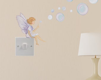 Fairy Wall Decal Fairy Wall Art Sticker Wallums