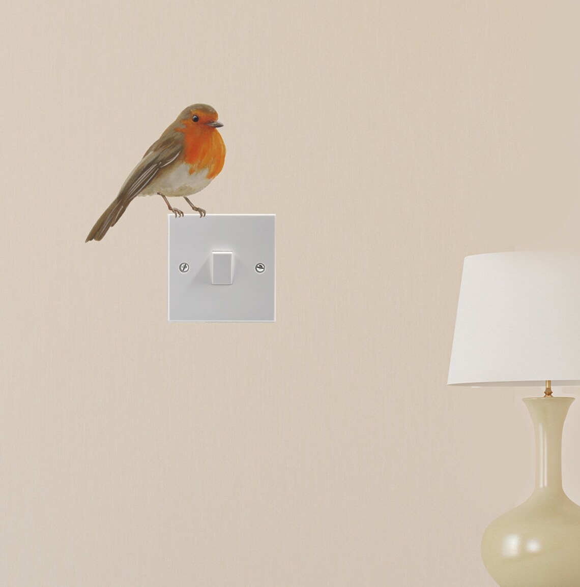 Robin Wall Decal Bird Wall Decal Bird Wall Decals Bird Wall Etsy