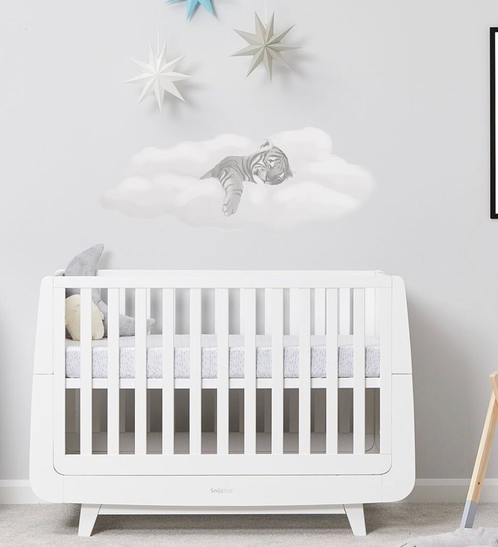 Safari Nursery Decals Kids Wall Stickers Nursery Wall Etsy