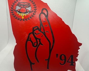Personalized RDO Pledge Plaque: 3D Print Red Dawg Pride Award