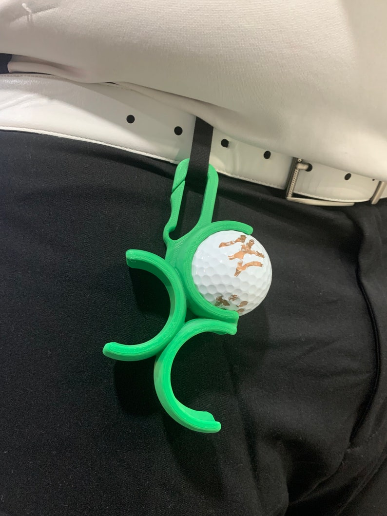 GOLF BALL CADDY Golf Ball Holder, 2 Golf Ball Holder, Golf Bag