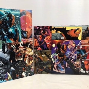 Custom DC Decoupage Comic Book Storage Box!!!