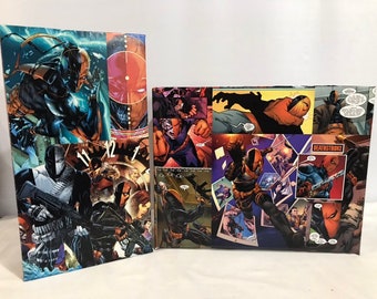 Scatola di immagazzinaggio di fumetti DC decoupage personalizzata!!!