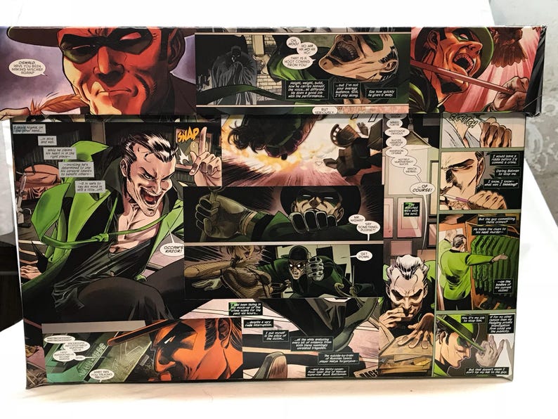 CUSTOM Decoupage Comic Book Storage Box!!! - Etsy