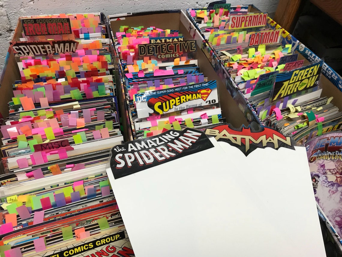 NEW Handmade Comic Book Dividers Etsy