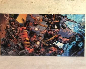 The Uncanny X-Men 90's by Jim Lee - Large Comic Book Hard Storage Box Chest  MDF