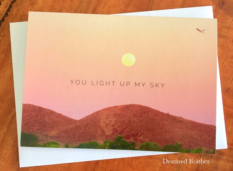 Pilbara Love Card, Outback Valentine's Day Card, Australian Landscape