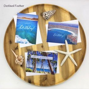 Pilbara Birthday Card, Dampier Palms Card, Beach Birthday Card, Western Australian Photography, Pilbara Scenic Card Souvenir, Ocean Birthday