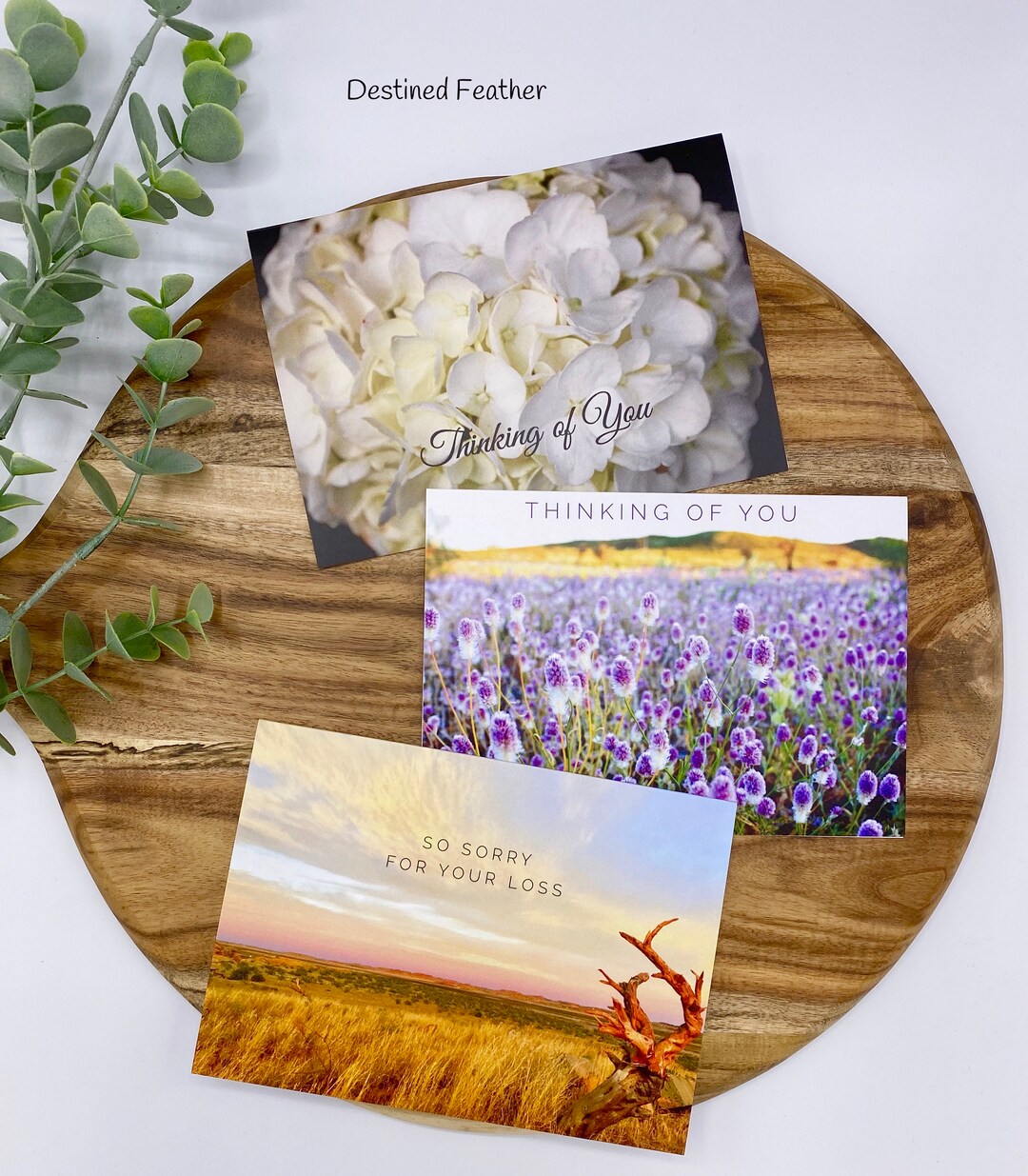 Wildflower Sympathy Card, Condolence Card, Sorry for Your Loss Card, Bereavement Grief Card